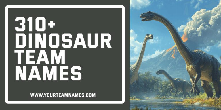 319+ Best Legends Dinosaur Team Names: Cool, Funny, Creative, Fierce & Unique
