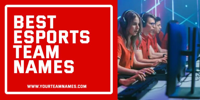 149+ Top Esports Team Names: Cool, Creative, Funny Name for Male & Female