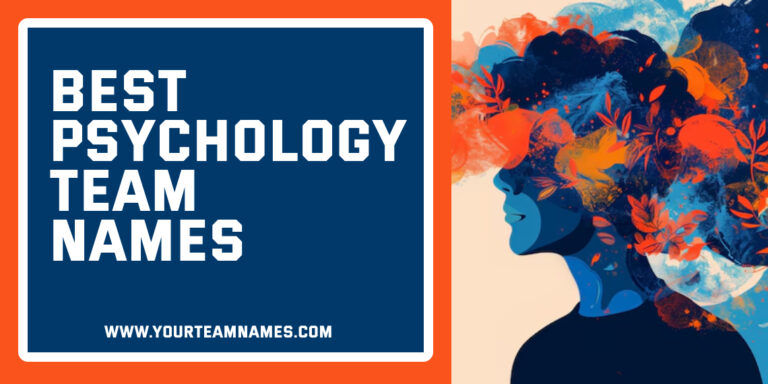 159+ Psychology Team Names: Funny, Clever, Punny & Quirky