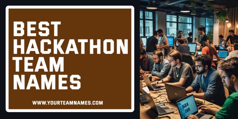 256+ Hackathon Team Names: Funny, Creative & Clever Name Ideas