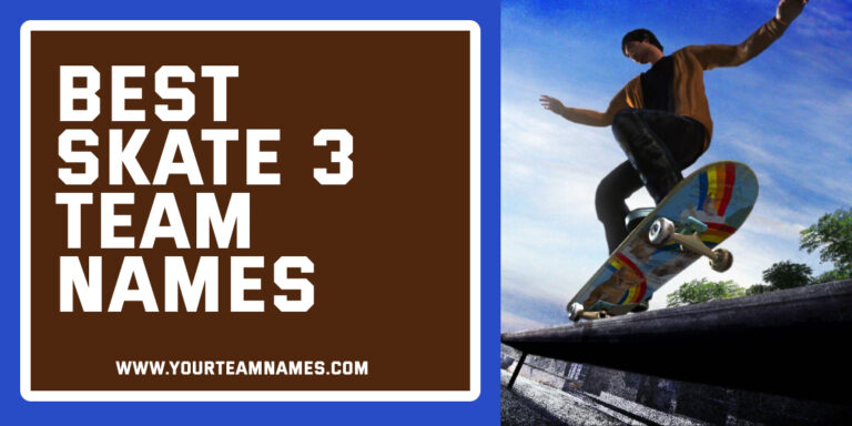 249+ Skate 3 Team Names: Best, Cool, Funny & Creative Ideas