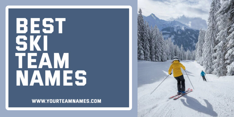 311+ Ski Team Names For Boys & Girls: Best, Funny & Catchy