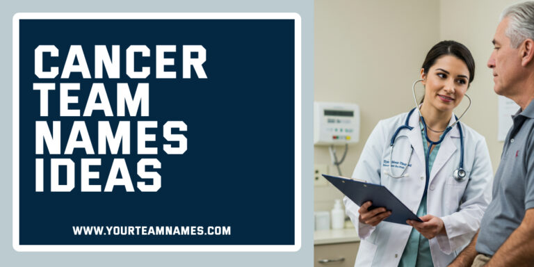 491+ Cancer Team Names: Hopeful & Inspiring For Survivor & Cancer Walks