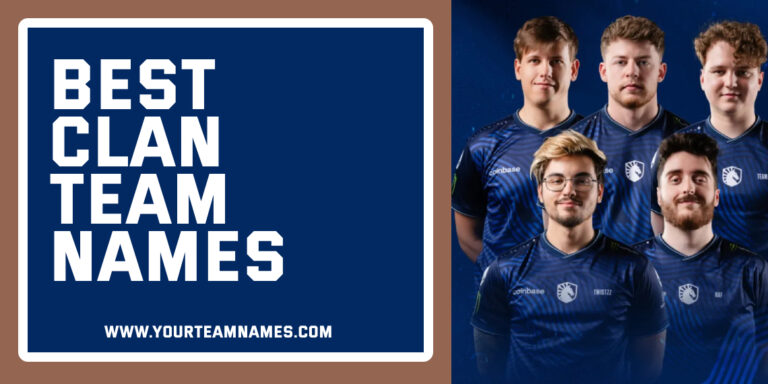 299+ Best Clan Team Names: Unique, Badass, Cool & Funny