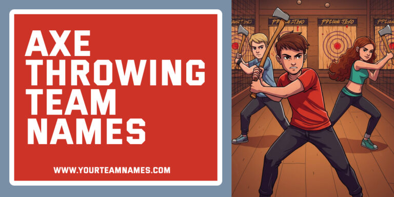 377+ Axe Throwing Team Names: Best & Unique Ideas