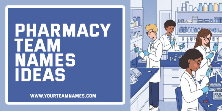 449+ Pharmacy Team Names: Best, Funny & Unique Ideas
