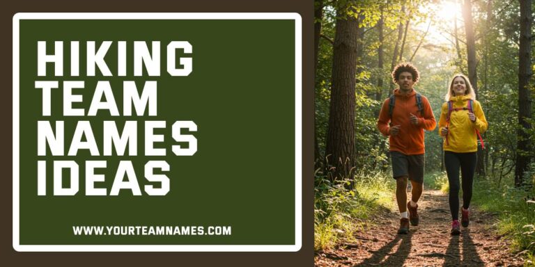 389+ Hiking Team Names: Funny, Unique, Geographic Ideas
