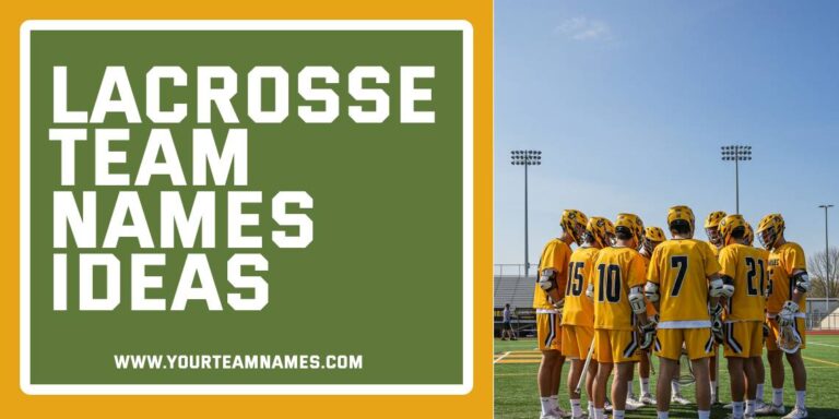 494+ Lacrosse Team Names: Best, Cool, Funny, Creative Ideas