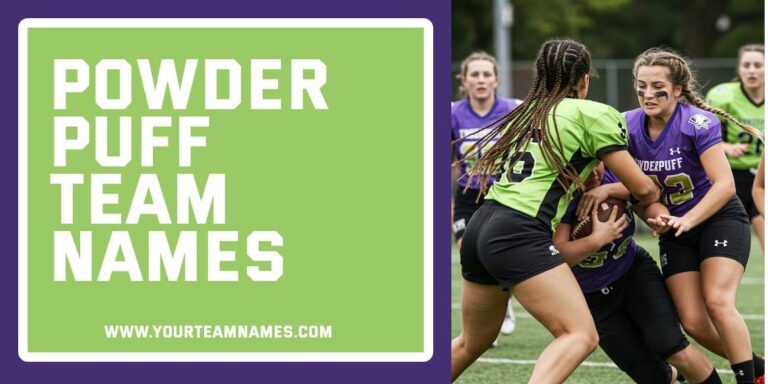 584+ Powderpuff Team Names Funny, Unique, Creative Ideas