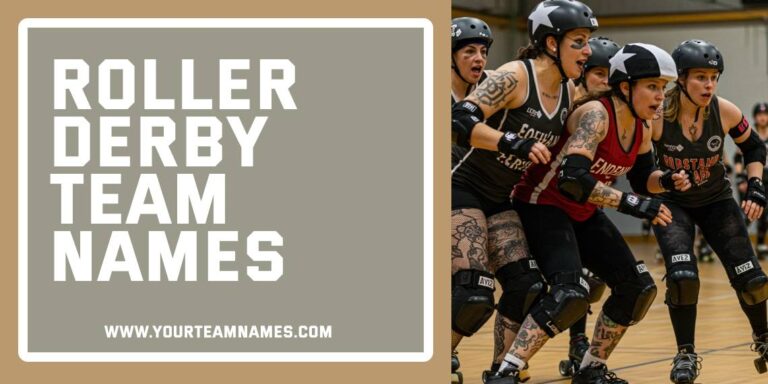 573+ Roller Derby Team Names: Best, Funny For Men’s, Women’s