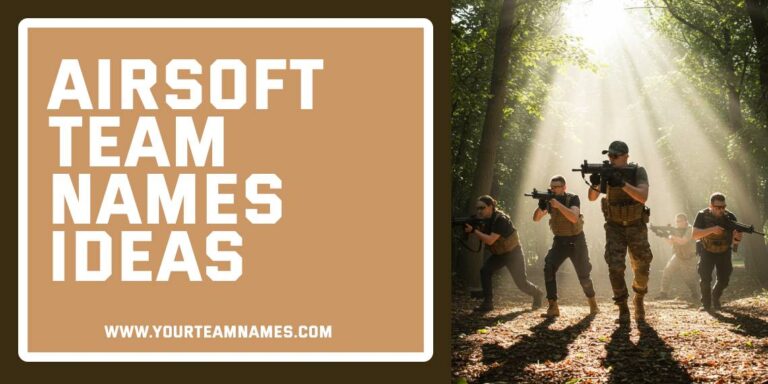 325+ Airsoft Team Names: Tactical, Funny, Unique, Catchy Ideas