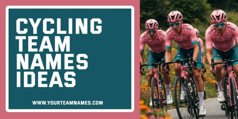 519+ Cycling Team Names: Unique, Funny, Catchy & Best Ideas