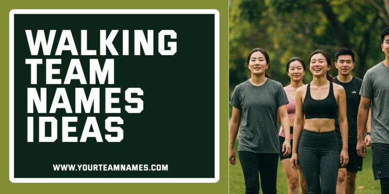 454+ Walking Team Names: Funny, Catchy Ideas For Ladies