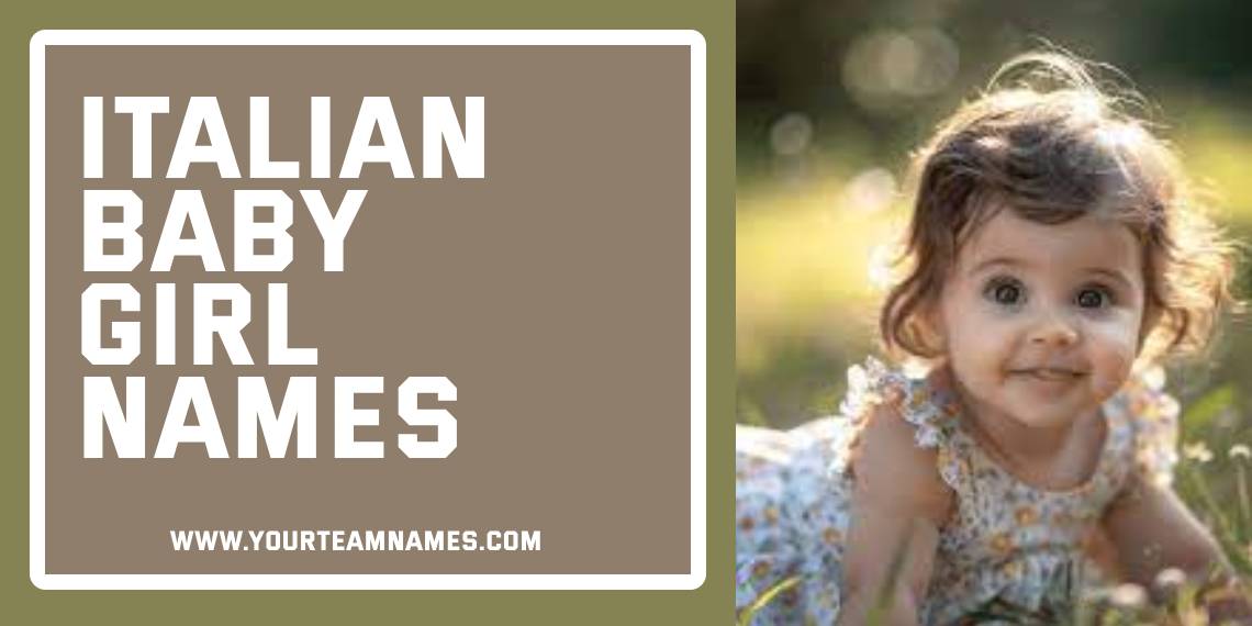 Italian Baby Girl Names