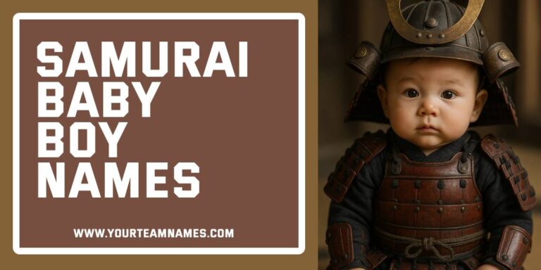 250+ Samurai-Inspired Baby Boy Names For All Letters + Meanings