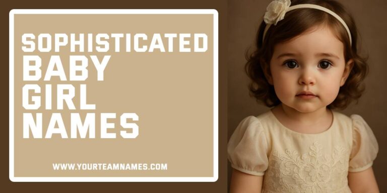 260+ Sophisticated Baby Girl Names For All Letters With Meanings