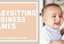 Babysitting Business Names