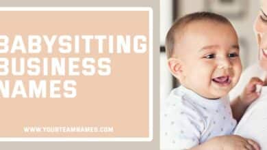 Babysitting Business Names