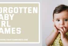 Forgotten Baby Girl Names