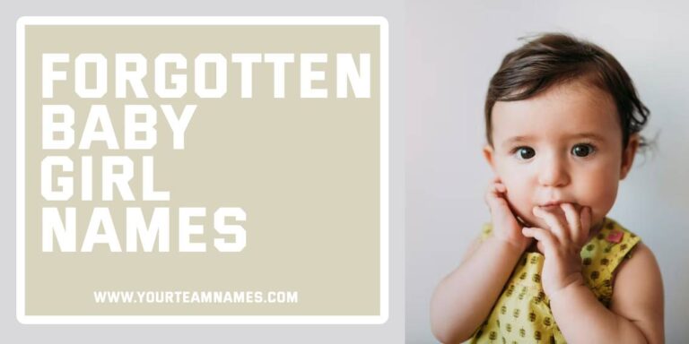 450+ Forgotten Baby Girl Names (Unique, Virtue & Grace Names)
