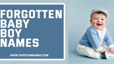 Forgotten Baby boy Names