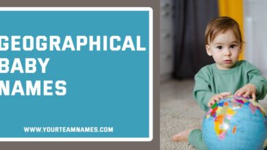 Geographical Baby Names
