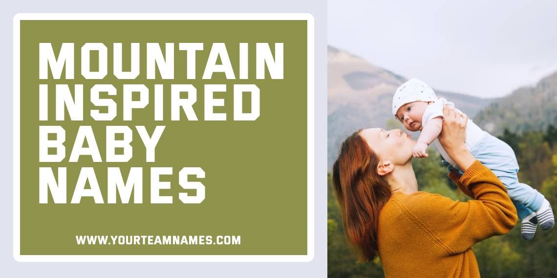 Mountain Inspired Baby names