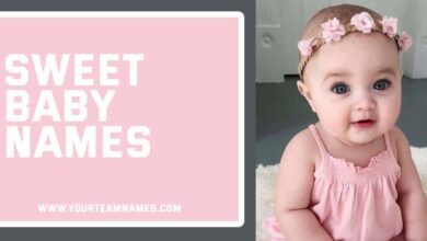 Sweet Baby Names