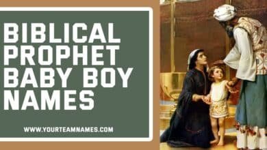 Biblical Prophet Baby Boy Names