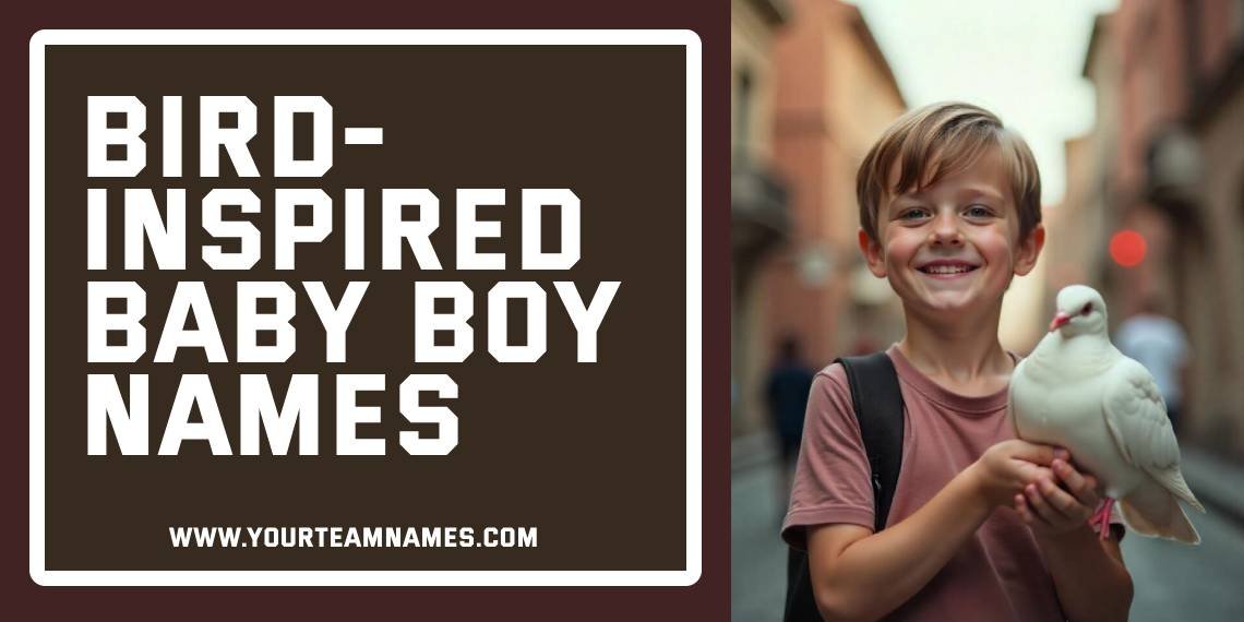 Bird-Inspired Baby Boy Names