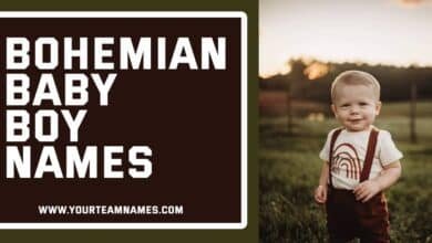 Bohemian Baby Boy Names