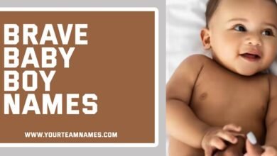 Brave Baby Boy Names