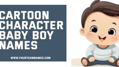 Cartoon Character Baby Boy Names