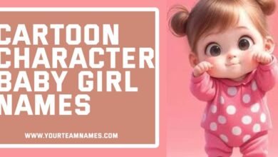 Cartoon Character Baby Girl Names