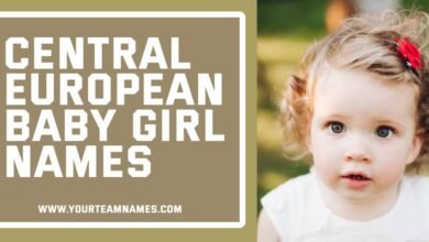 Central European Baby Girl Names