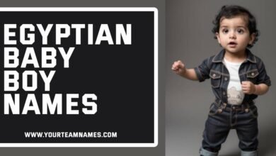 Egyptian Baby Boy Names