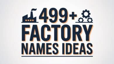 Factory Names Ideas