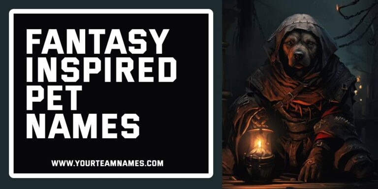 Fantasy-Inspired Pet Names: 230+ Enchanting Picks Full of Magic, Mischief & Everyday Charm