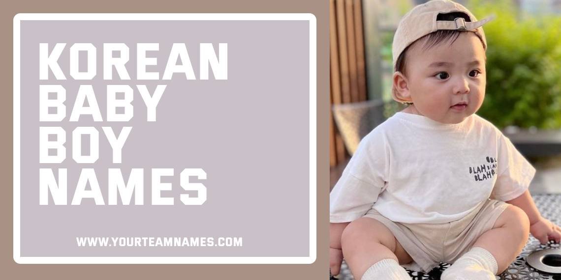 Korean Baby Boy Names