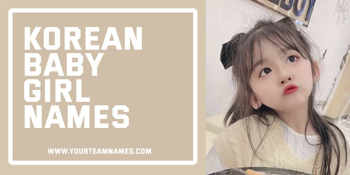 Korean Baby Girl Names
