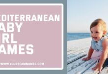 Mediterranean Baby Girl Names