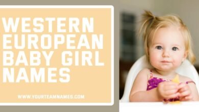 Western European Baby Girl Names