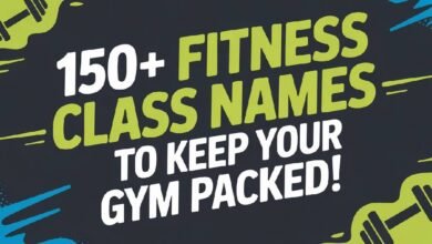 150 Fitness Class Names