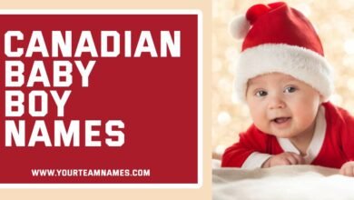 Canadian Baby Boy Names