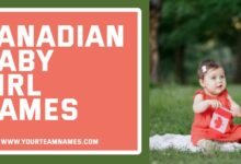 Canadian Baby Girl Names