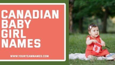 Canadian Baby Girl Names