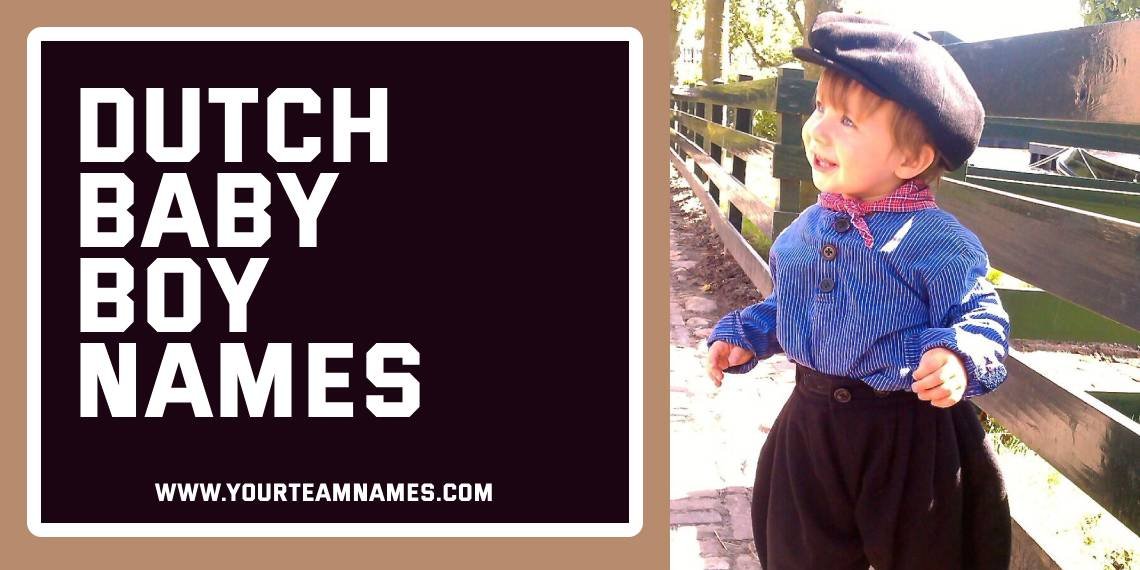 Dutch Baby Boy Names