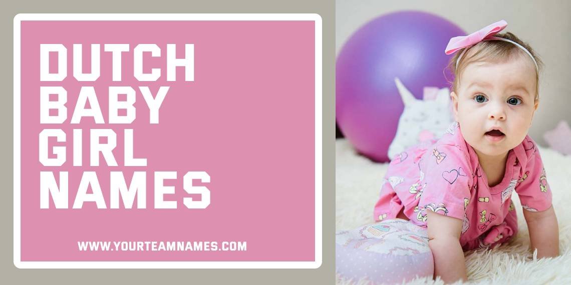 Dutch Baby Girl Names