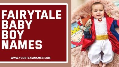 Fairytale Baby Boy Names