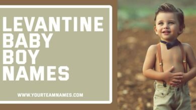 Levantine Baby Boy Names